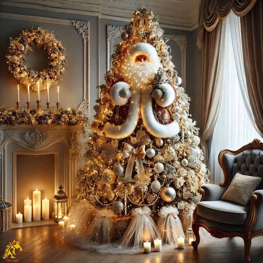 Santa Christmas Tree Design: A Festive Marvel to Celebrate the Holidays