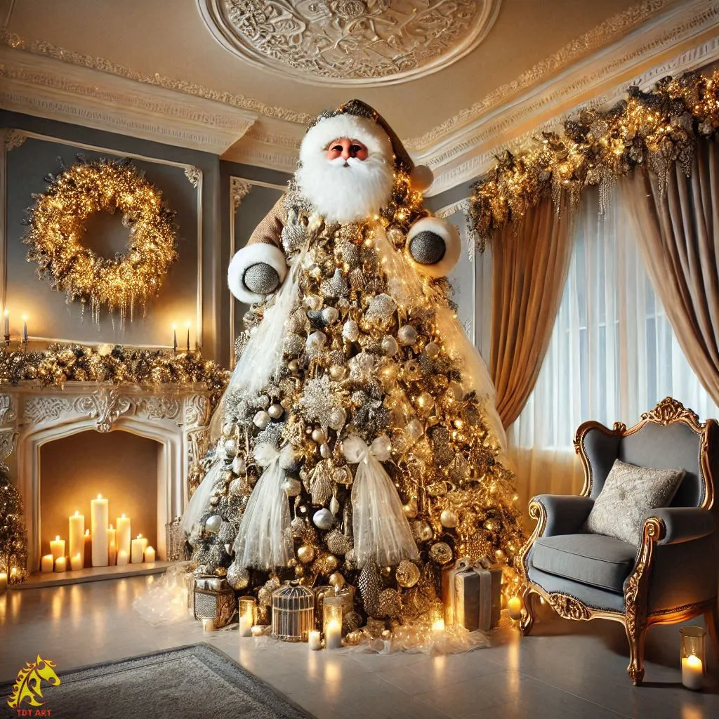 Santa Christmas Tree Design: A Festive Marvel to Celebrate the Holidays