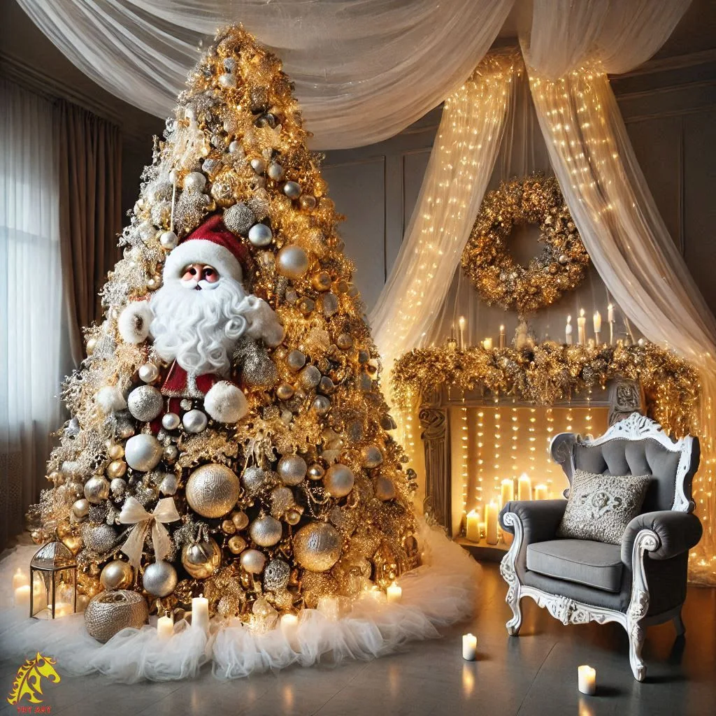 Santa Christmas Tree Design: A Festive Marvel to Celebrate the Holidays