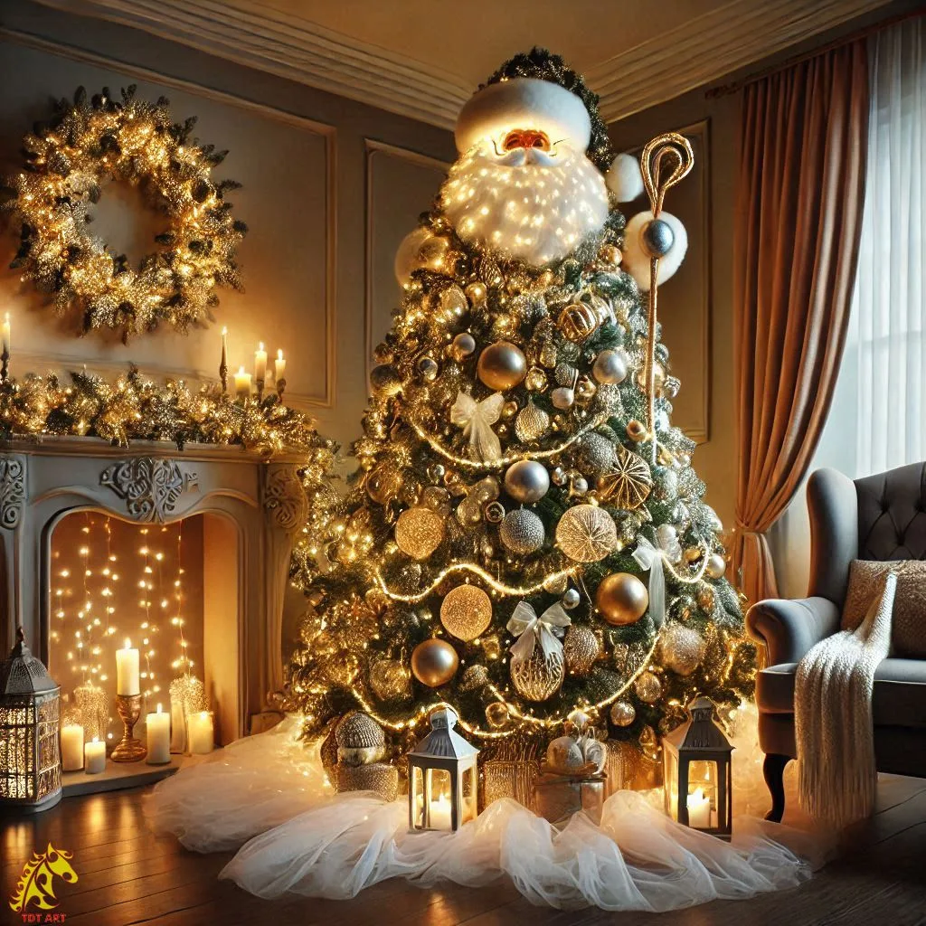 Santa Christmas Tree Design: A Festive Marvel to Celebrate the Holidays