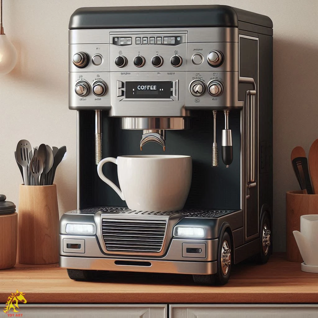 Semi-Truck Coffee Maker Design: Enhance Your On-the-Road Brew! 