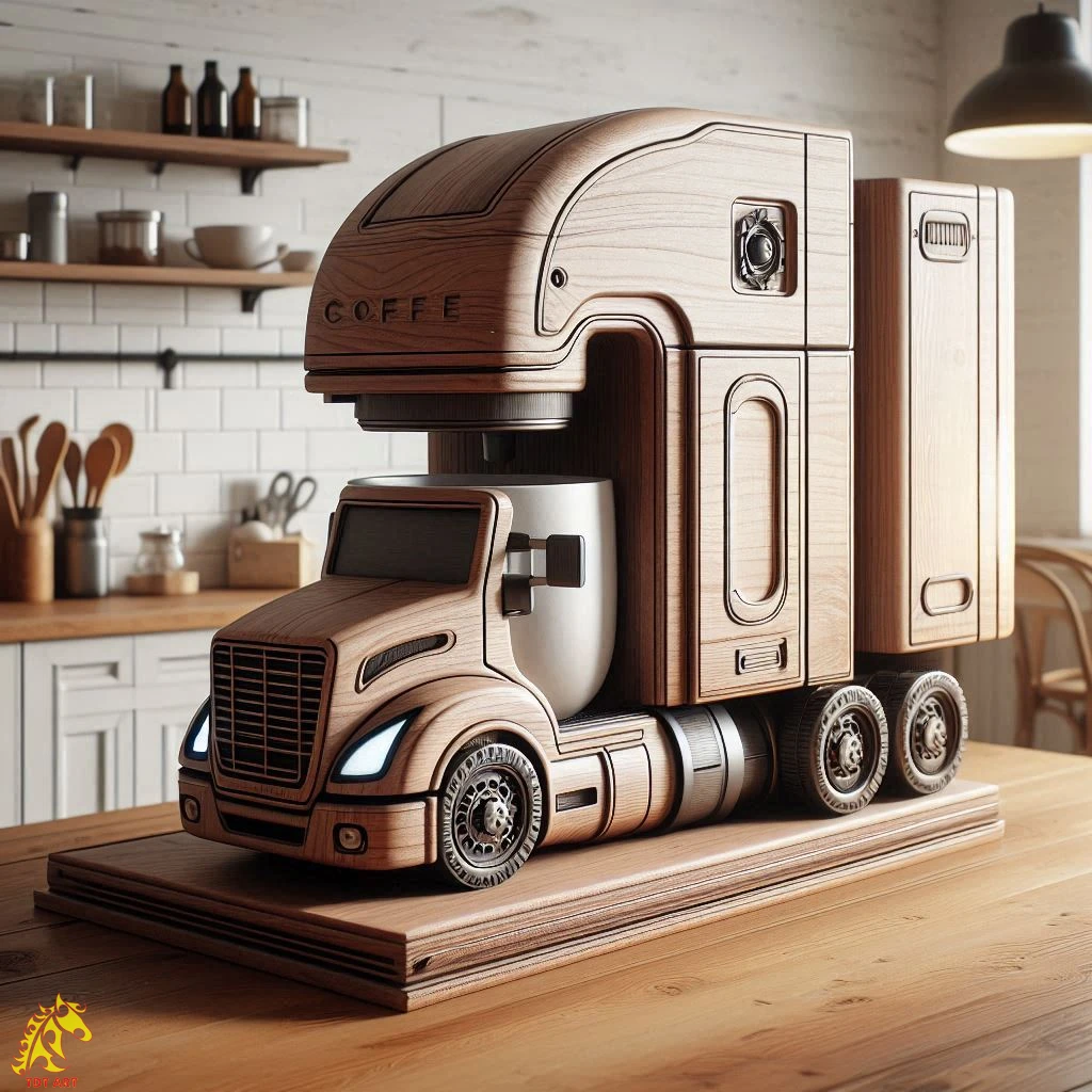 Semi-Truck Coffee Maker Design: Enhance Your On-the-Road Brew! 