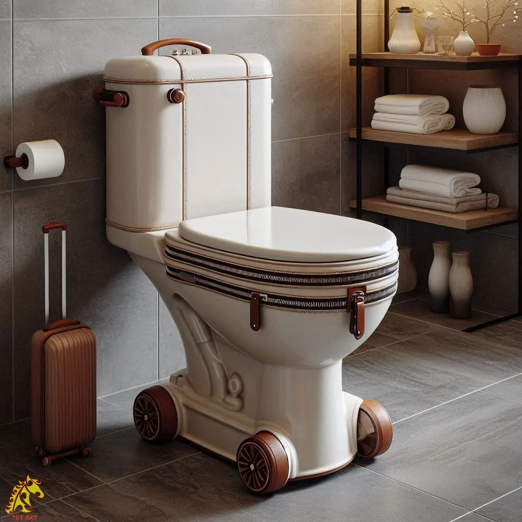 Suitcase Shaped Toilet Design: Innovative Solutions for Modern Spaces