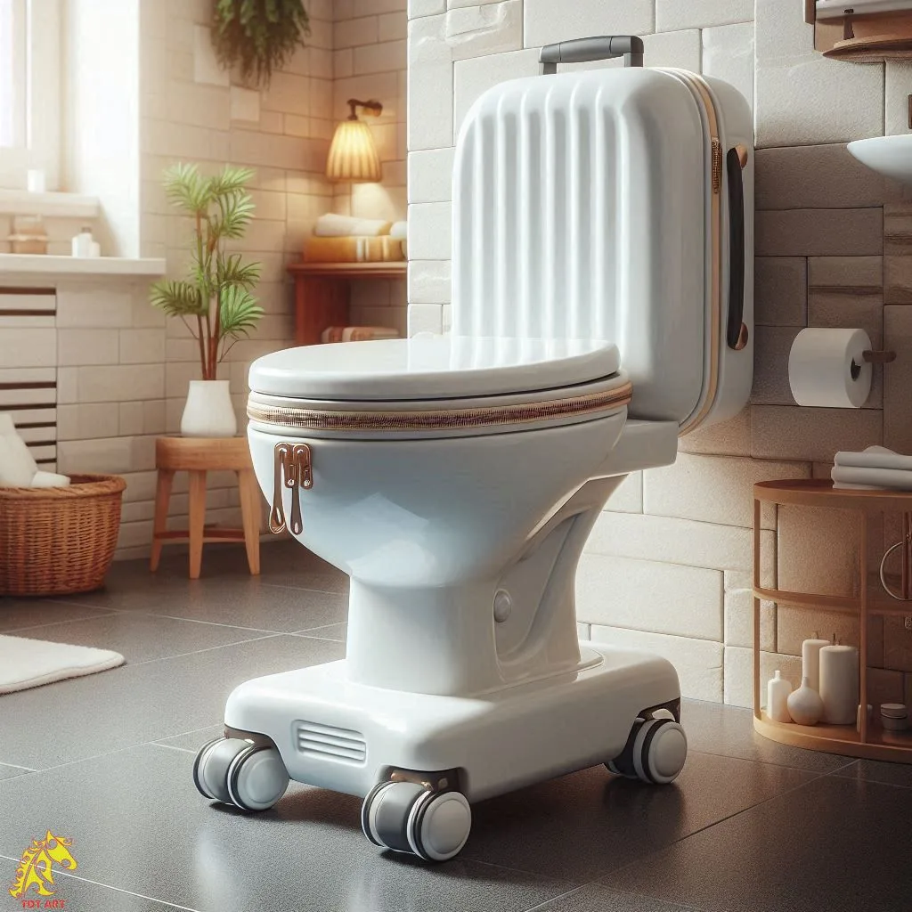 Suitcase Shaped Toilet Design: Innovative Solutions for Modern Spaces