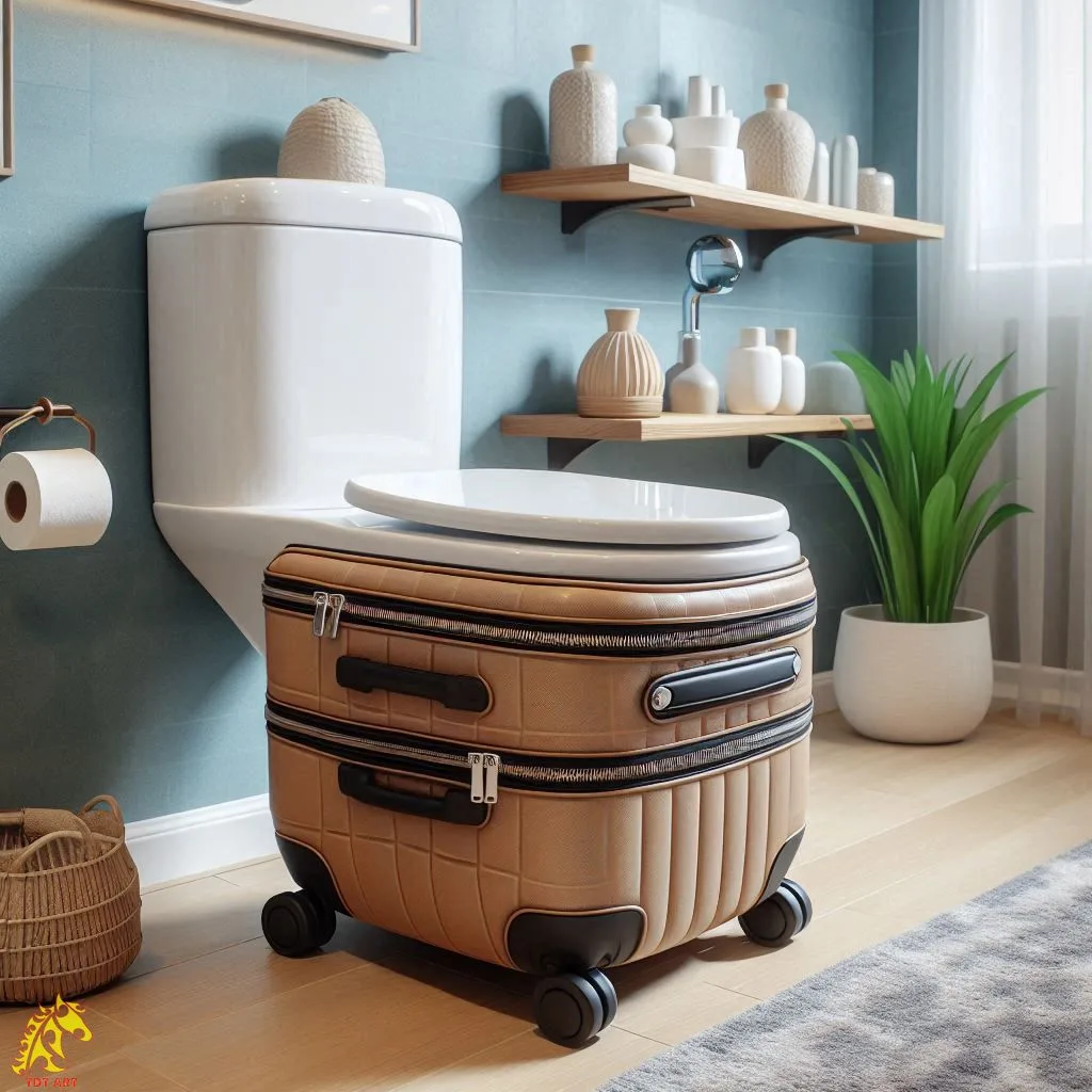 Suitcase Shaped Toilet Design: Innovative Solutions for Modern Spaces