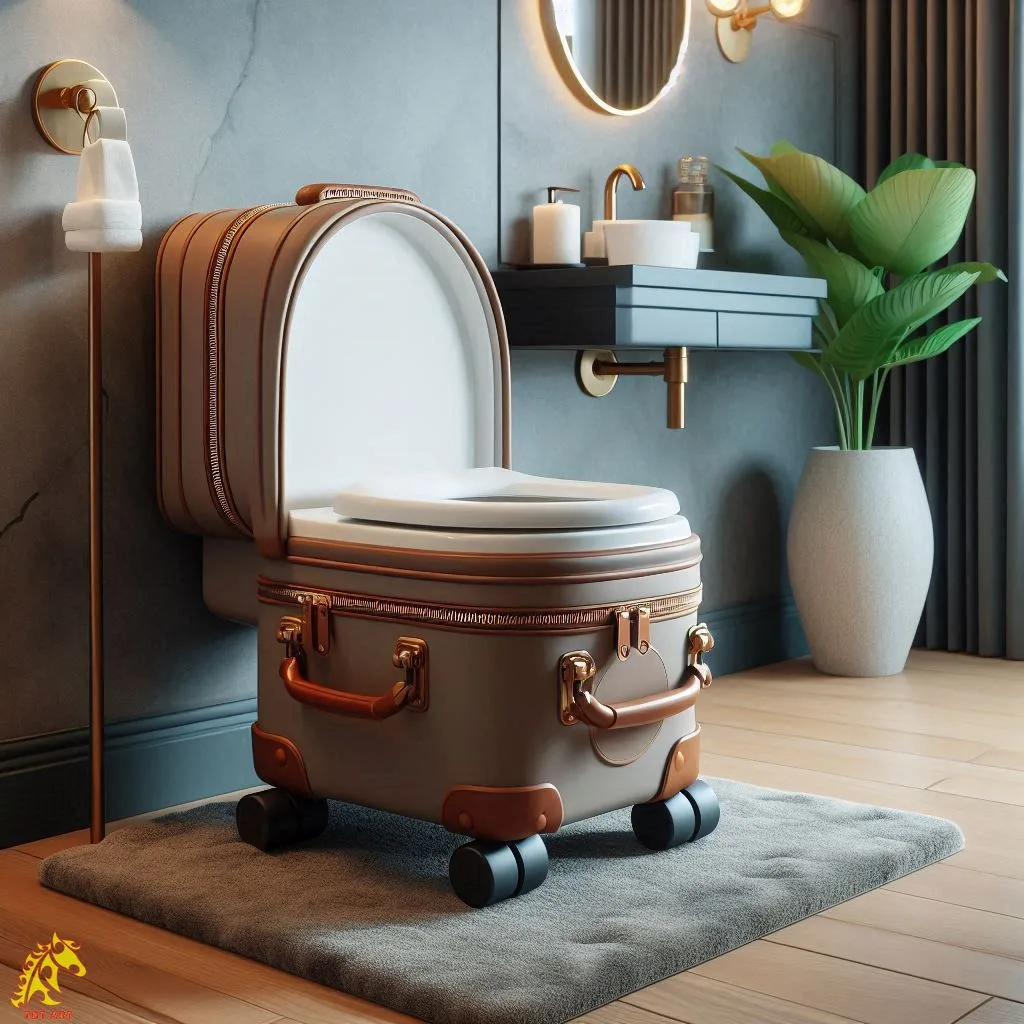 Suitcase Shaped Toilet Design: Innovative Solutions for Modern Spaces