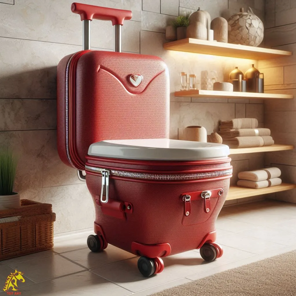 Suitcase Shaped Toilet Design: Innovative Solutions for Modern Spaces