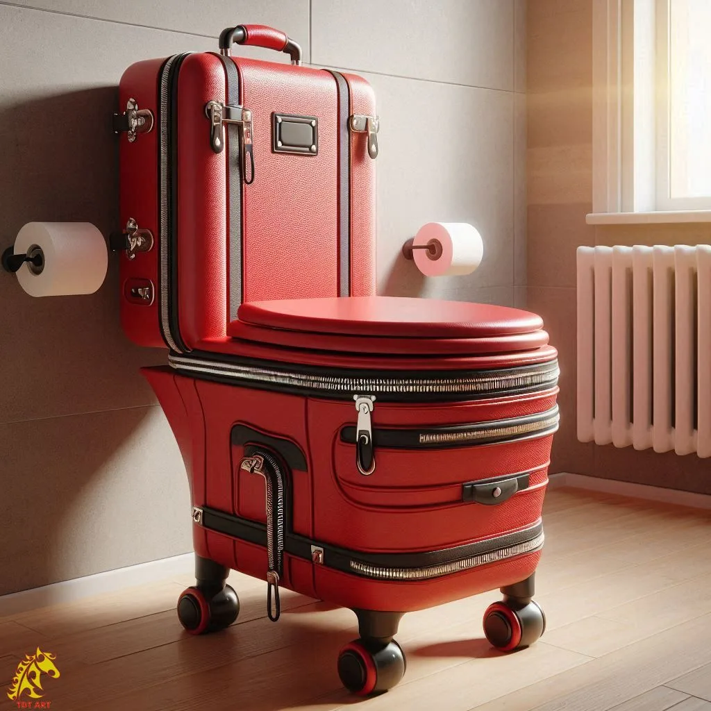 Suitcase Shaped Toilet Design: Innovative Solutions for Modern Spaces