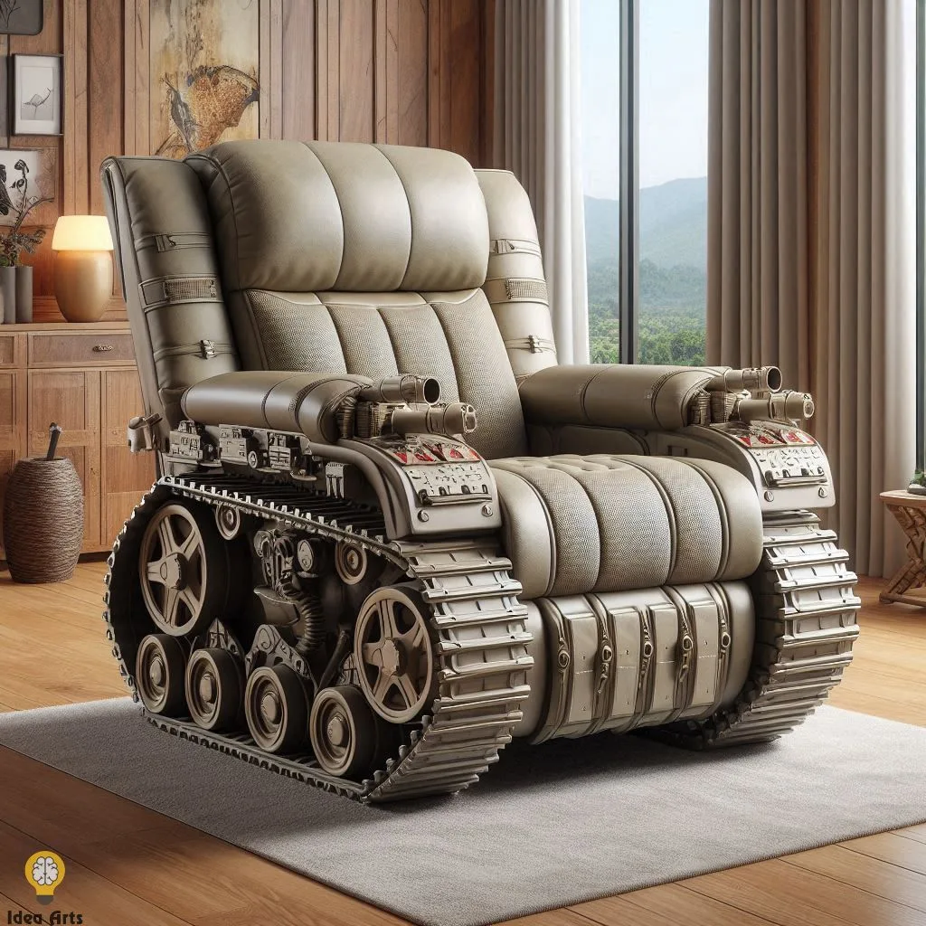 Upgrade Your Room with a Tank-Inspired Recliner Chair – The Ultimate in Comfort