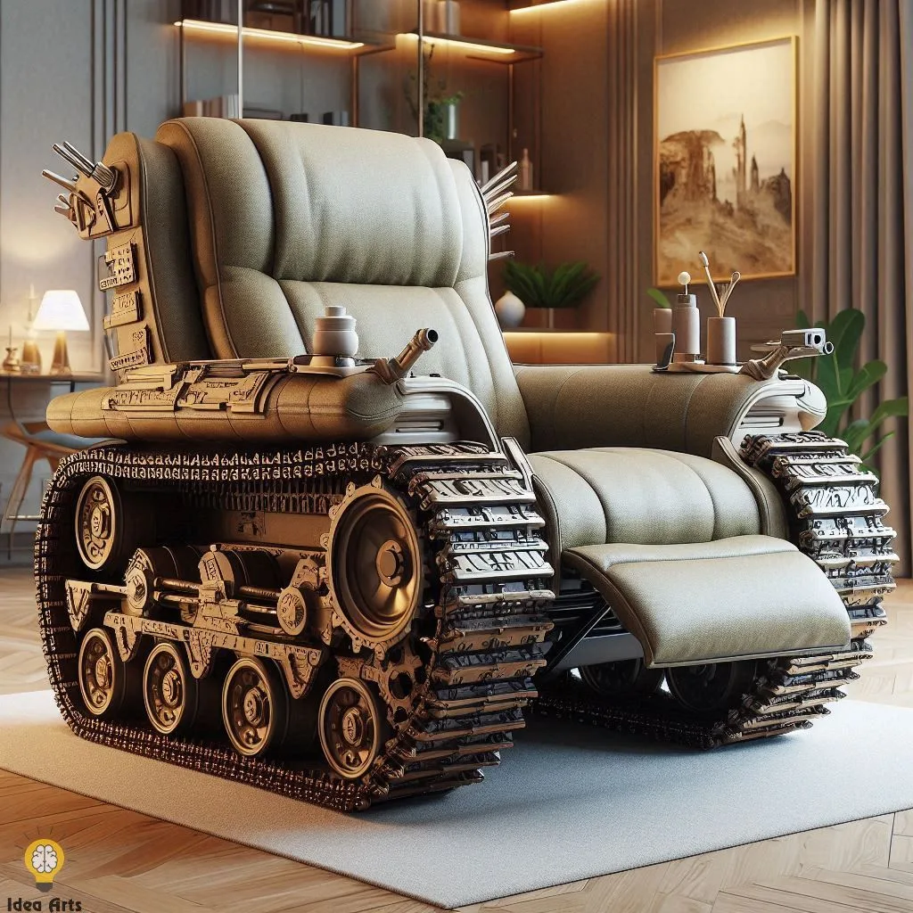 Upgrade Your Room with a Tank-Inspired Recliner Chair – The Ultimate in Comfort