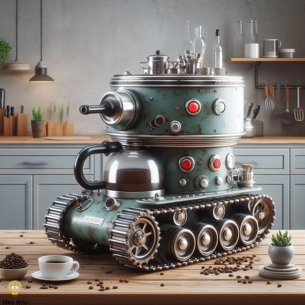 Tank-Shaped Coffee Makers: An Ideal and Distinctive Selection