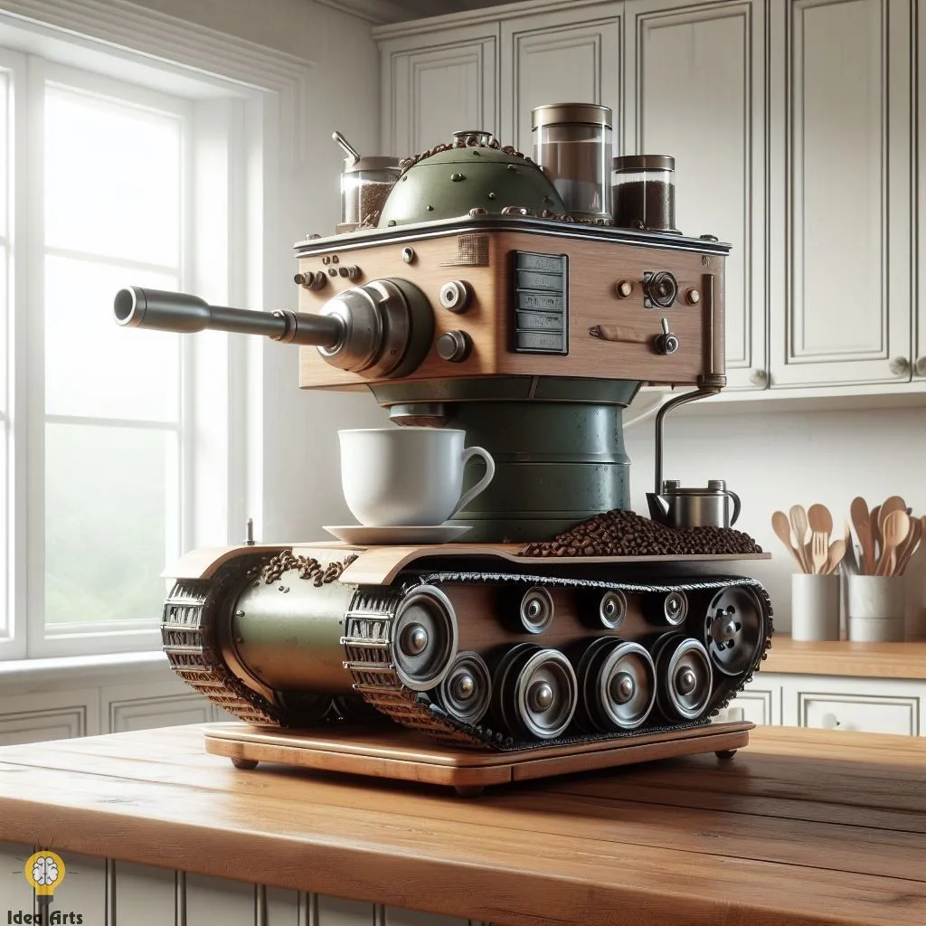 Tank-Shaped Coffee Makers: An Ideal and Distinctive Selection