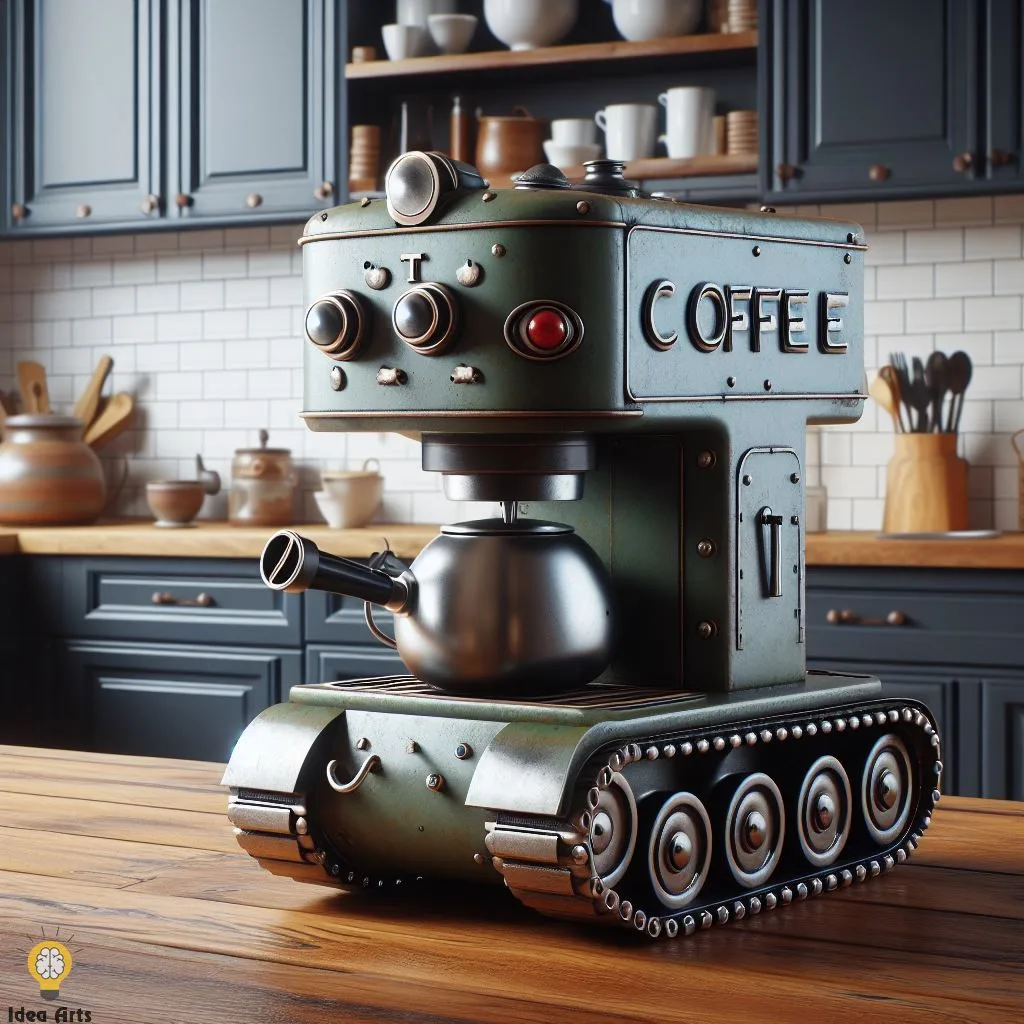 Tank-Shaped Coffee Makers: An Ideal and Distinctive Selection