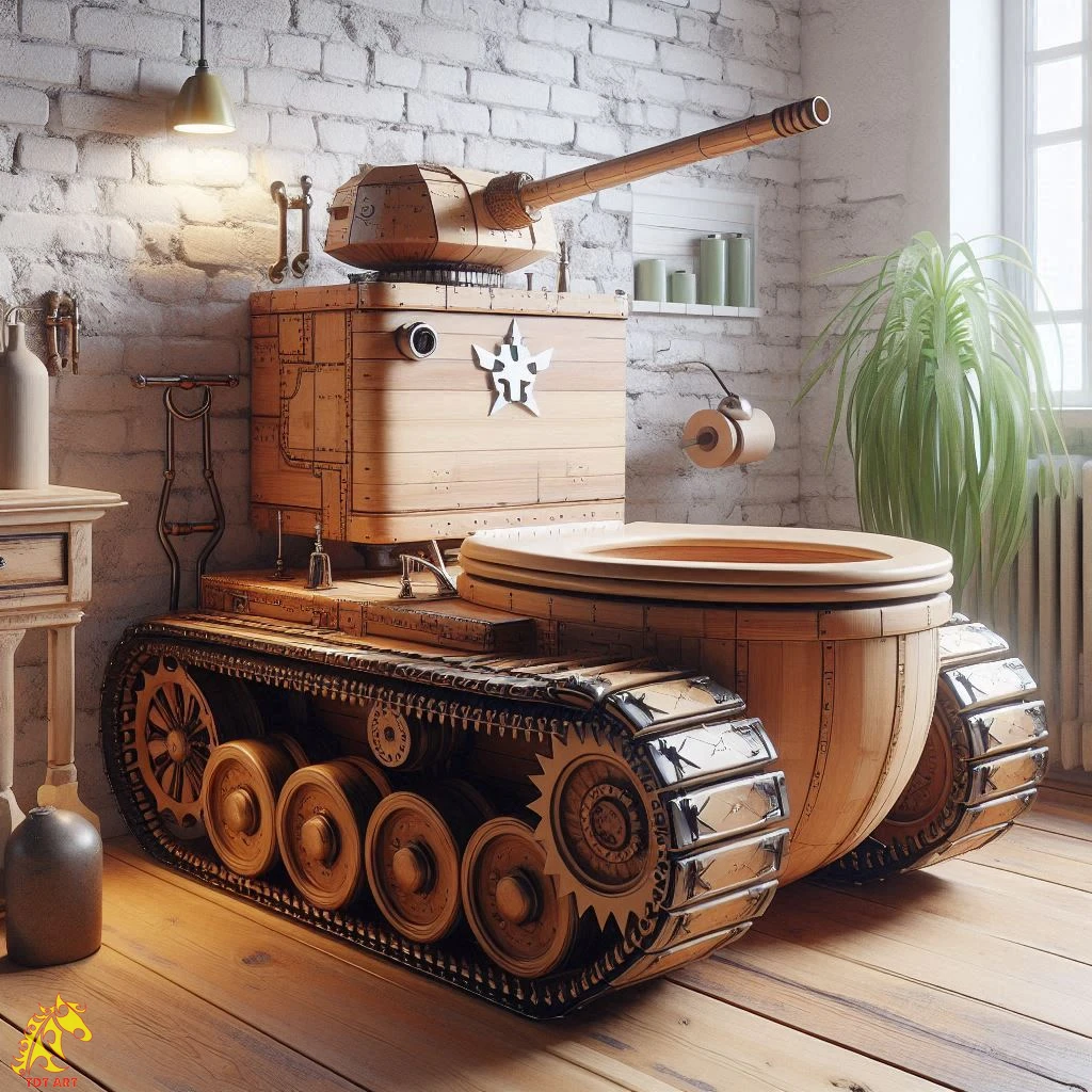 Tank Shaped Toilet Design: Innovation & Features