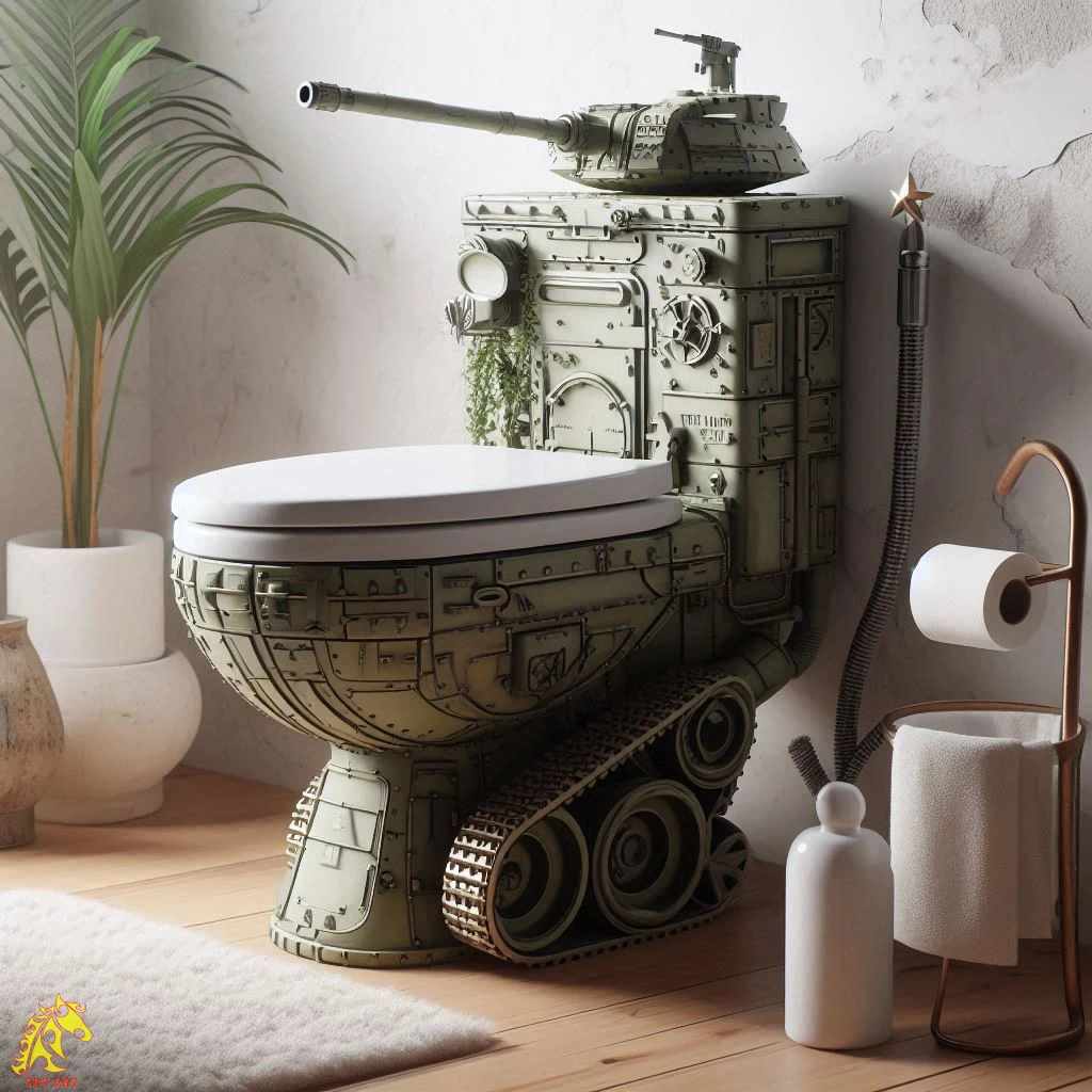 Tank Shaped Toilet Design: Innovation & Features