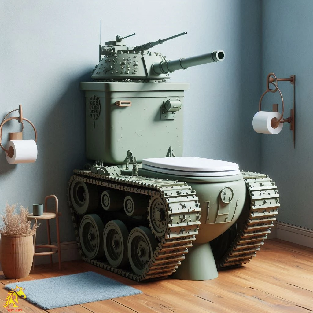 Tank Shaped Toilet Design: Innovation & Features