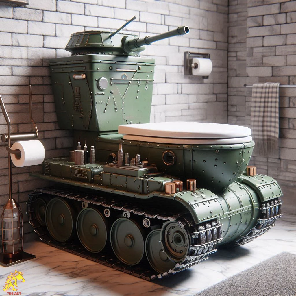 Tank Shaped Toilet Design: Innovation & Features