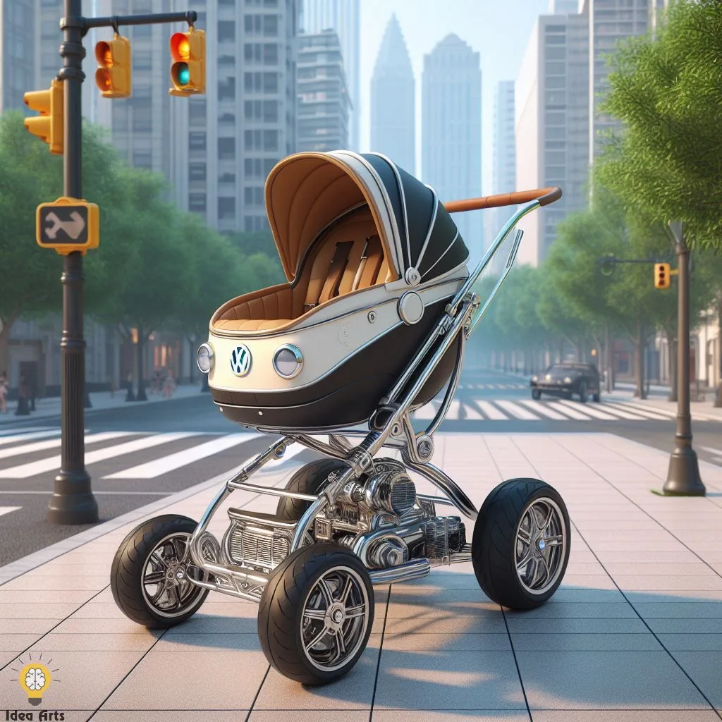 Exploring Ideas for a Volkswagen Bus Baby Stroller