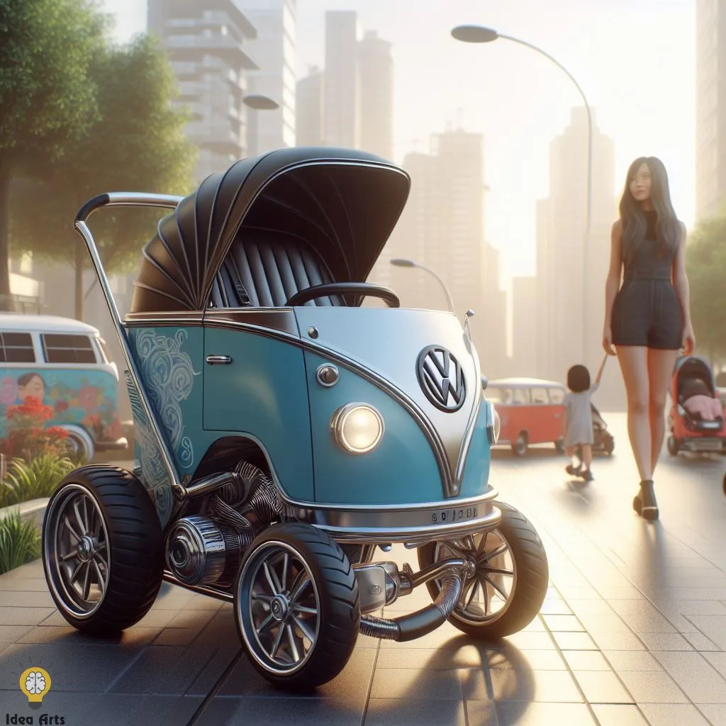 Exploring Ideas for a Volkswagen Bus Baby Stroller