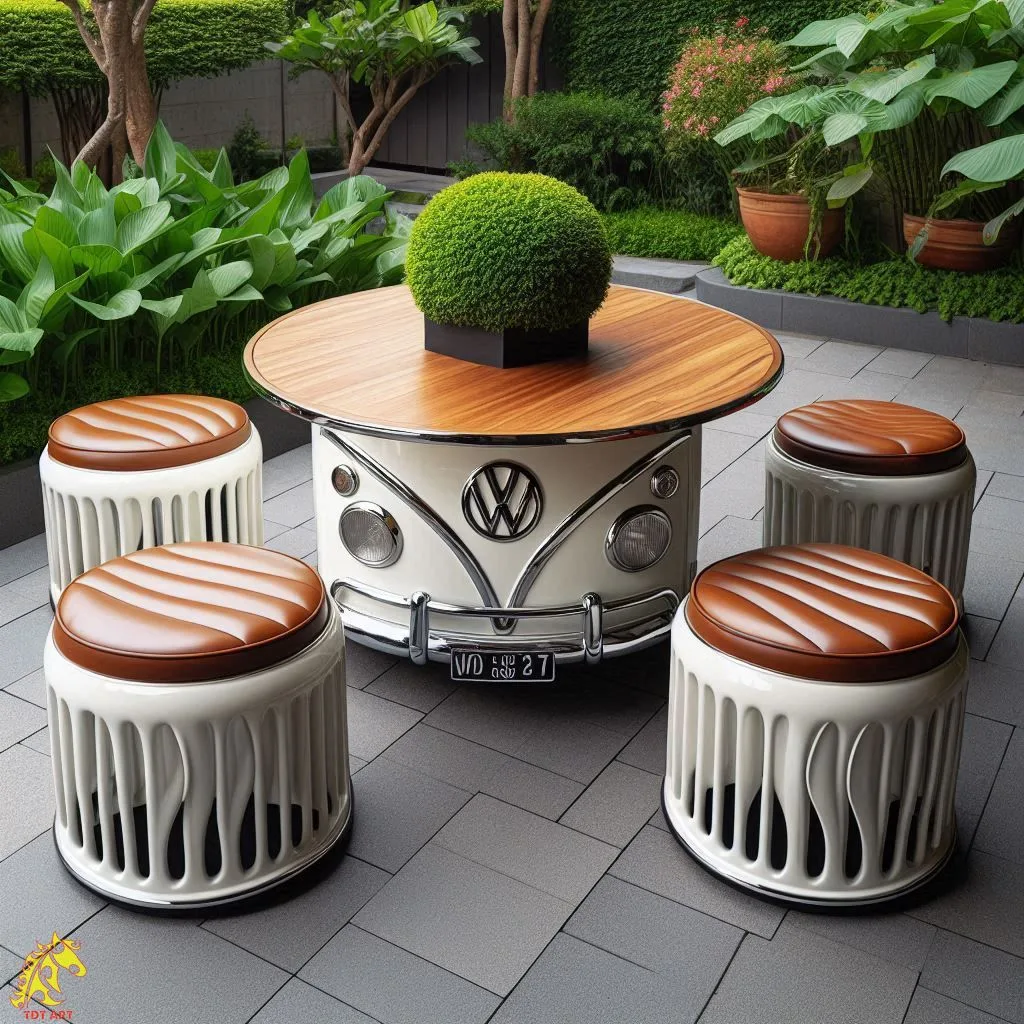 Volkswagen Bus Patio Set Design: Elevate Your Outdoor Oasis