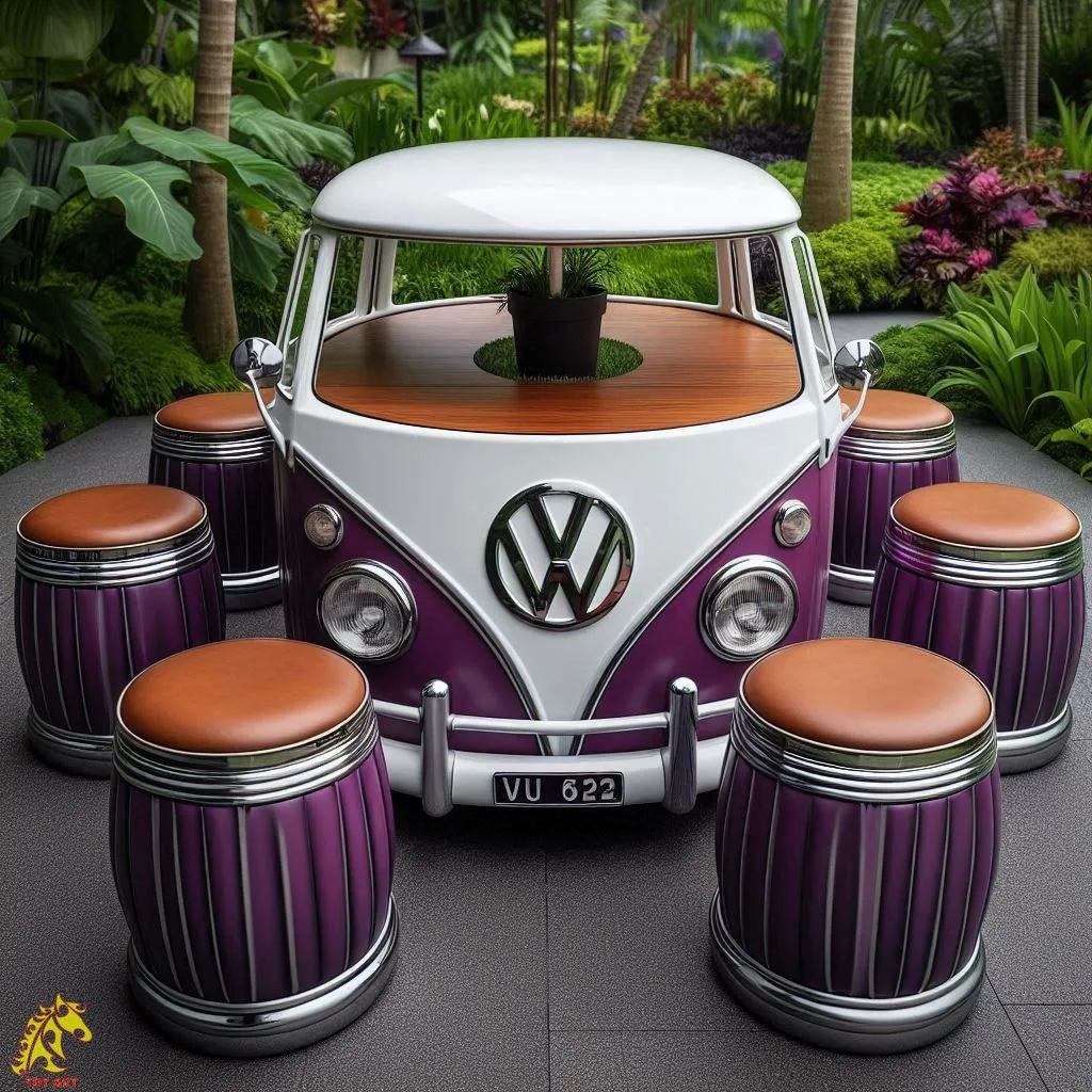 Volkswagen Bus Patio Set Design: Elevate Your Outdoor Oasis