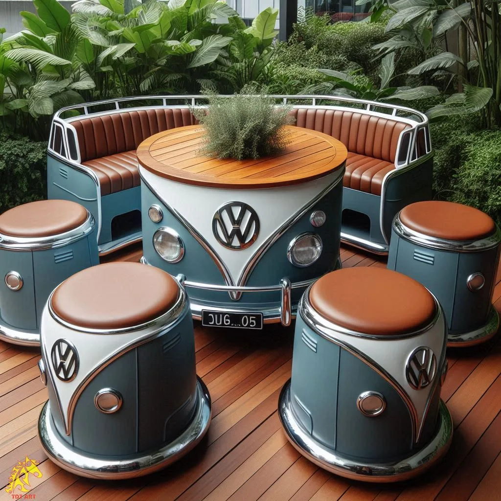 Volkswagen Bus Patio Set Design: Elevate Your Outdoor Oasis