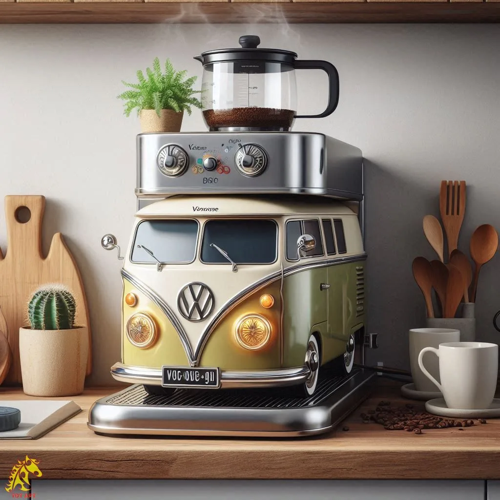 Volkswagen Coffee Maker Design: Blending Classic Automotive Style with Modern Brewing Innovation