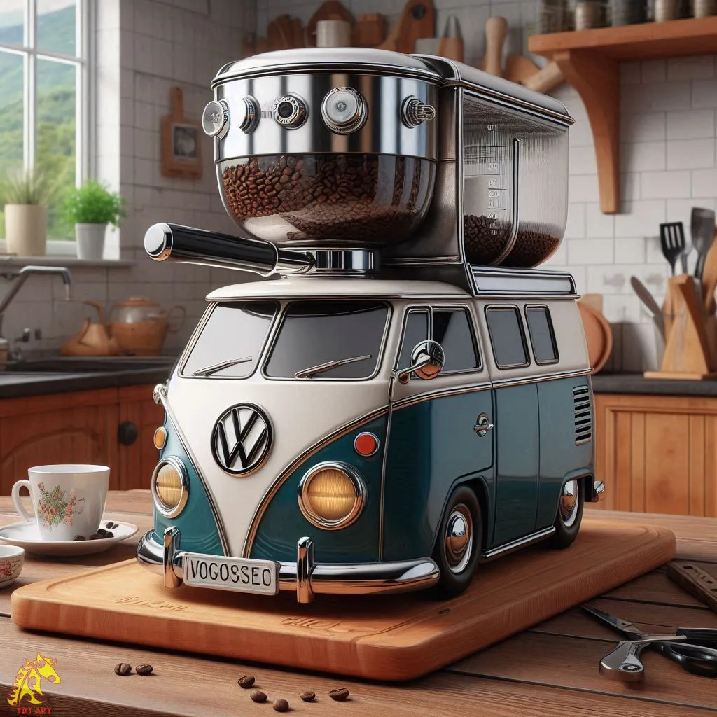 Volkswagen Coffee Maker Design: Blending Classic Automotive Style with Modern Brewing Innovation