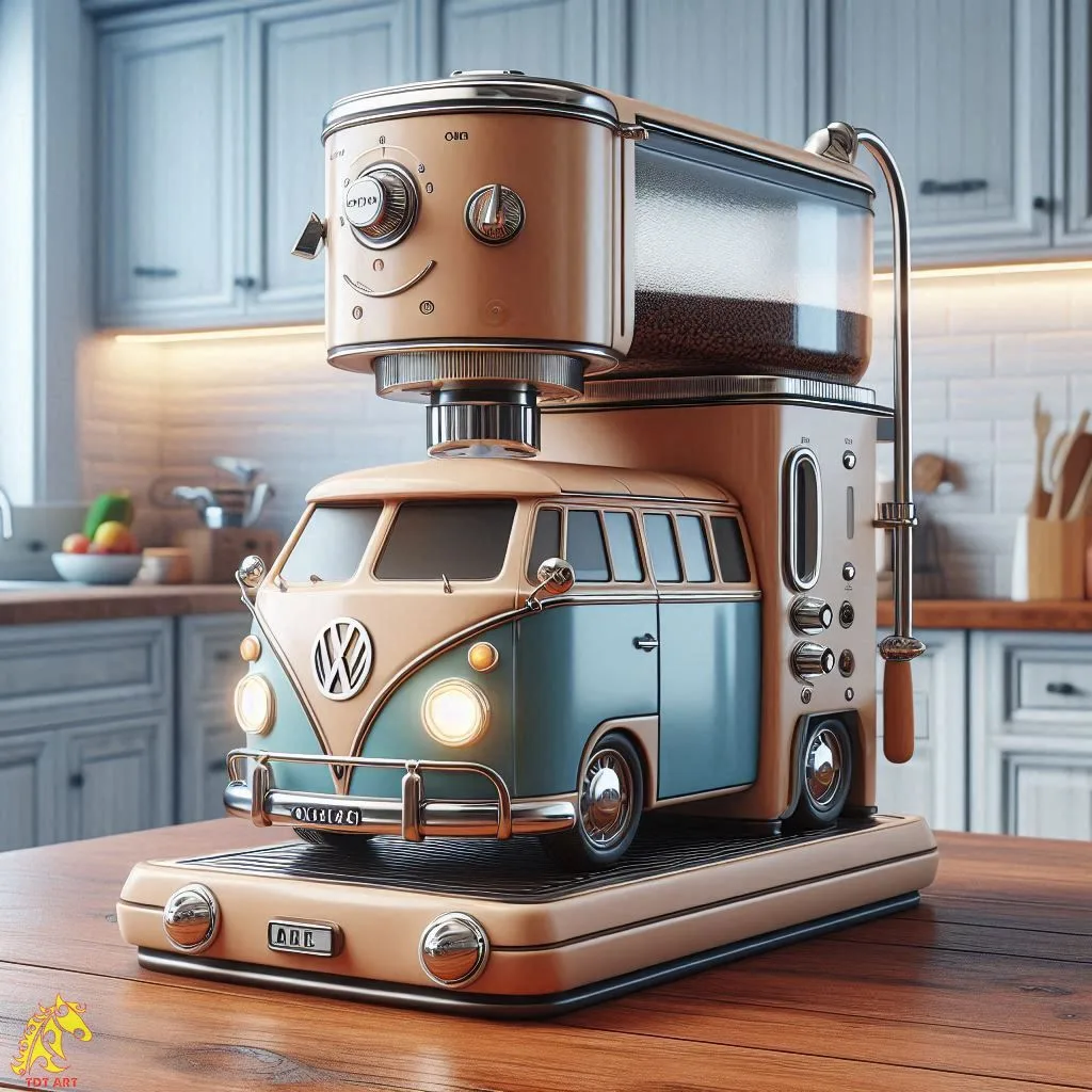 Volkswagen Coffee Maker Design: Blending Classic Automotive Style with Modern Brewing Innovation