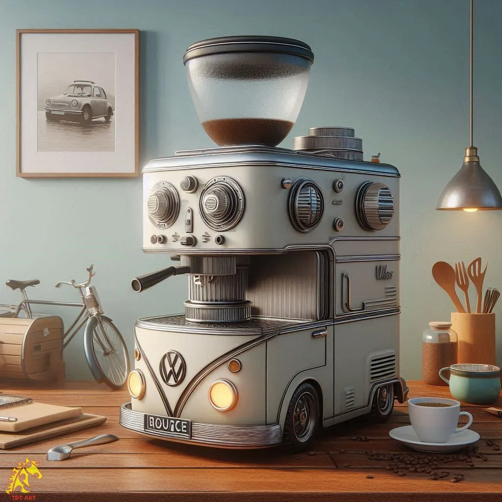 Volkswagen Coffee Maker Design: Blending Classic Automotive Style with Modern Brewing Innovation