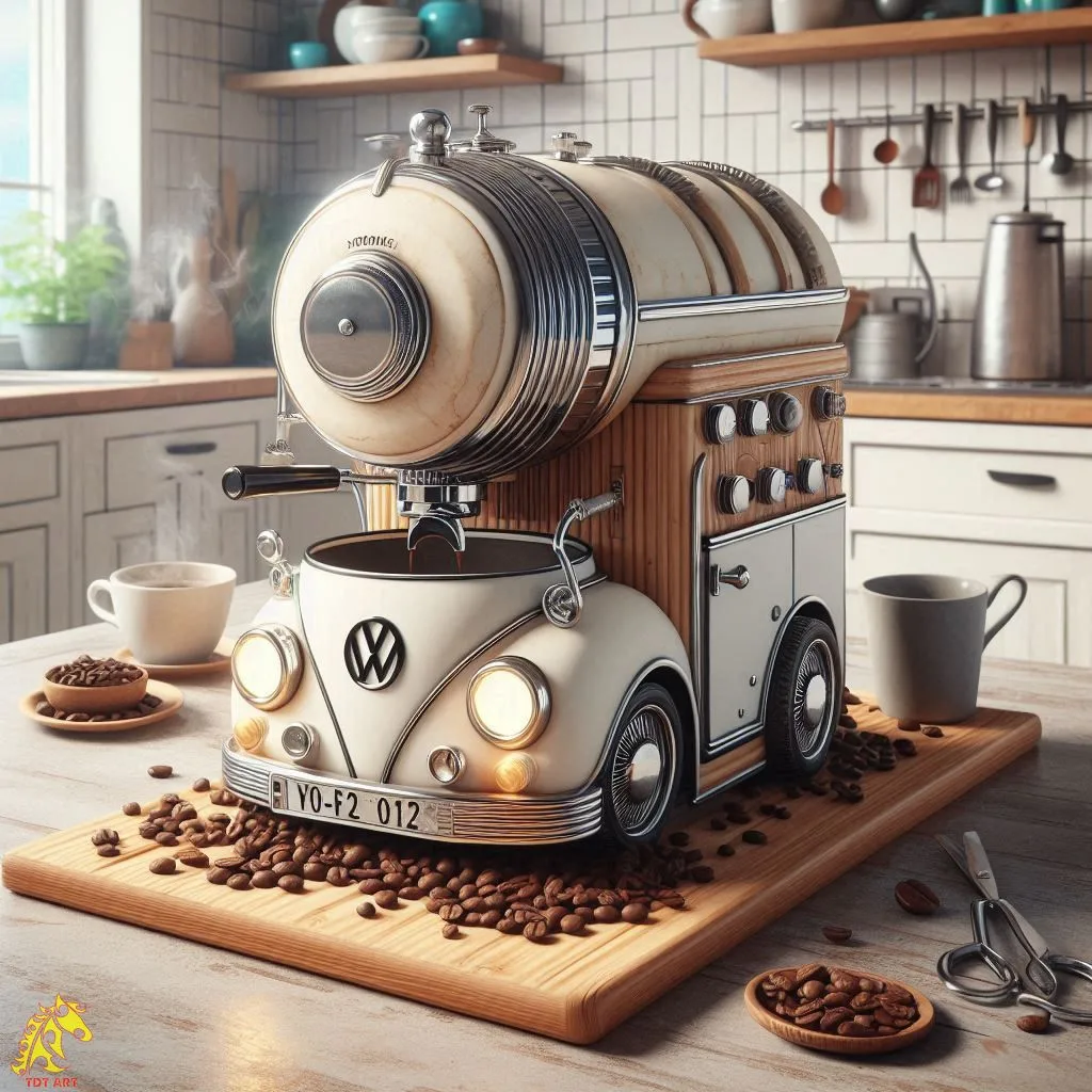 Volkswagen Coffee Maker Design: Blending Classic Automotive Style with Modern Brewing Innovation