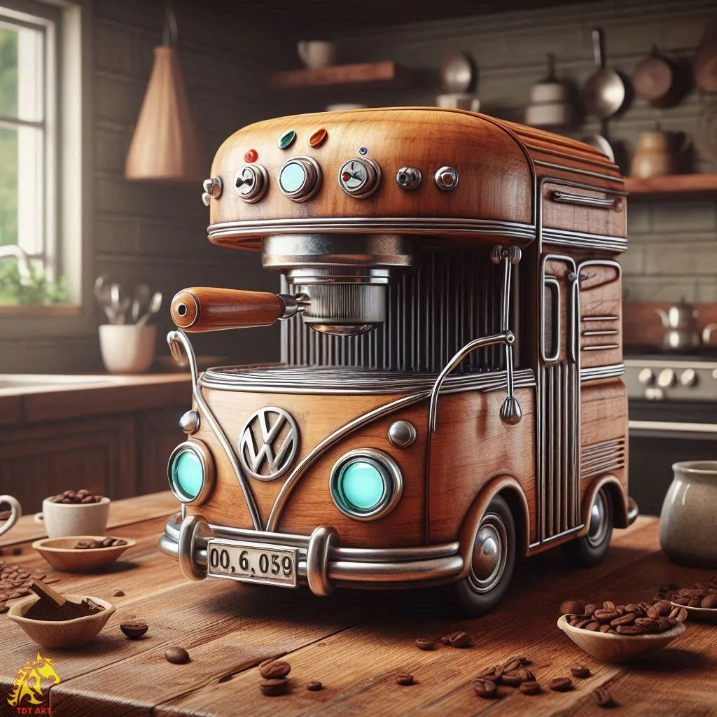 Volkswagen Coffee Maker Design: Blending Classic Automotive Style with Modern Brewing Innovation