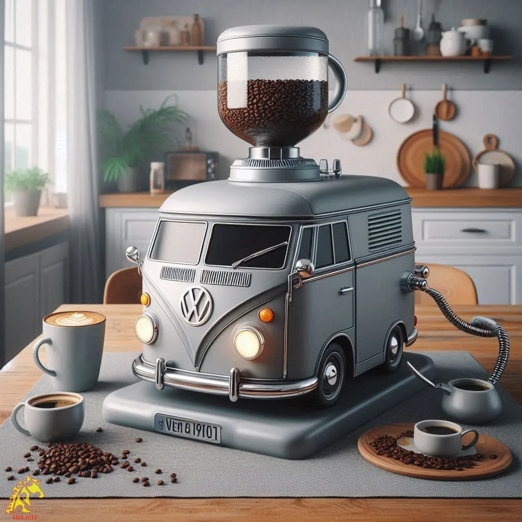 Volkswagen Coffee Maker Design: Blending Classic Automotive Style with Modern Brewing Innovation