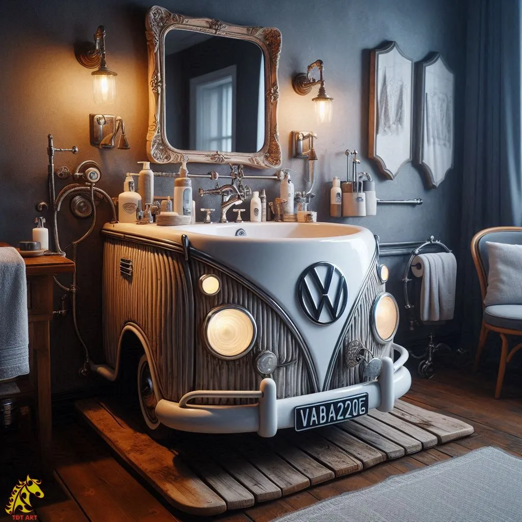 Volkswagen Inspired Lavabo Design: Stylish & Functional Fusion