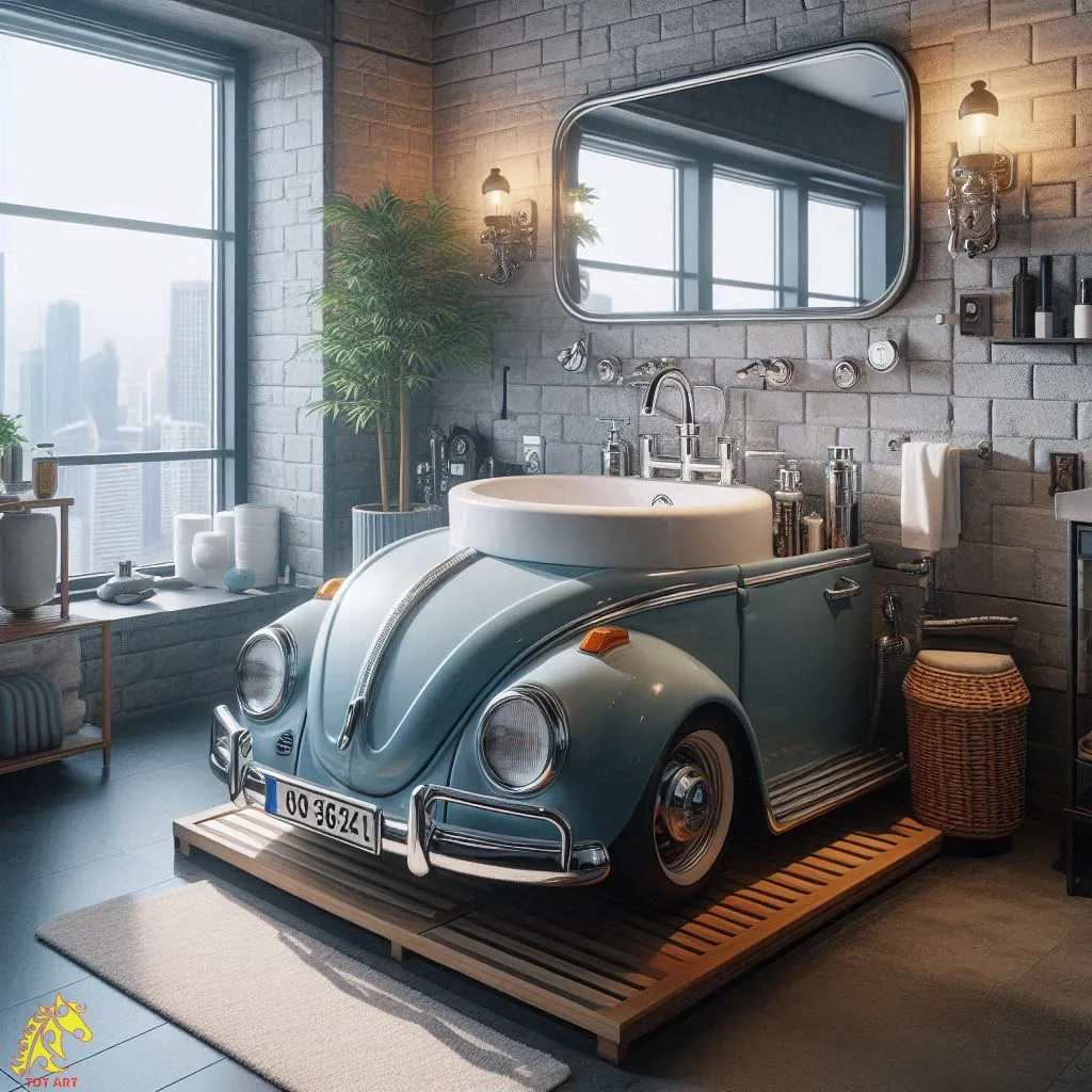 Volkswagen Inspired Lavabo Design: Stylish & Functional Fusion