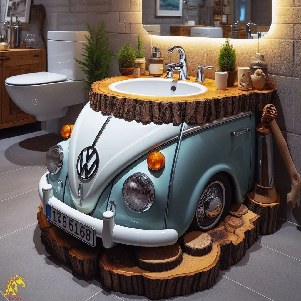 Volkswagen Inspired Lavabo Design: Stylish & Functional Fusion