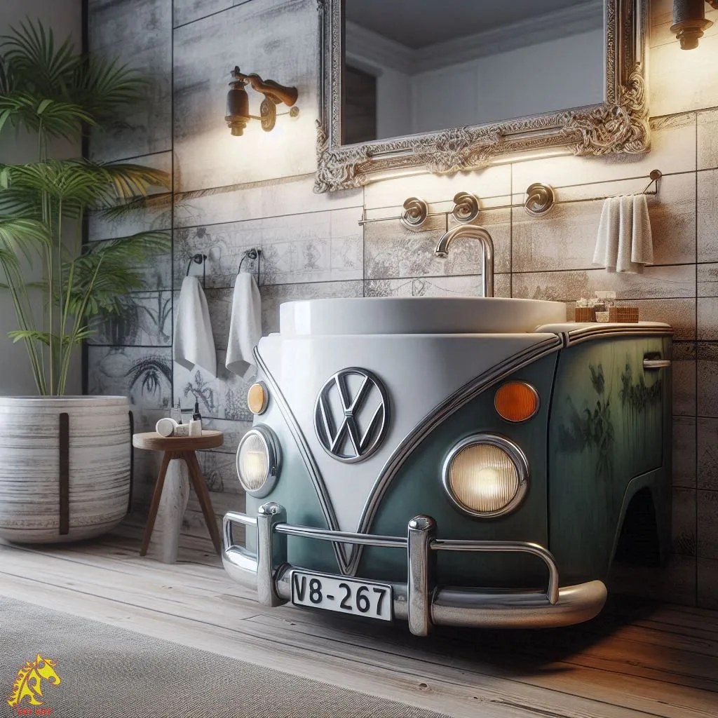 Volkswagen Inspired Lavabo Design: Stylish & Functional Fusion