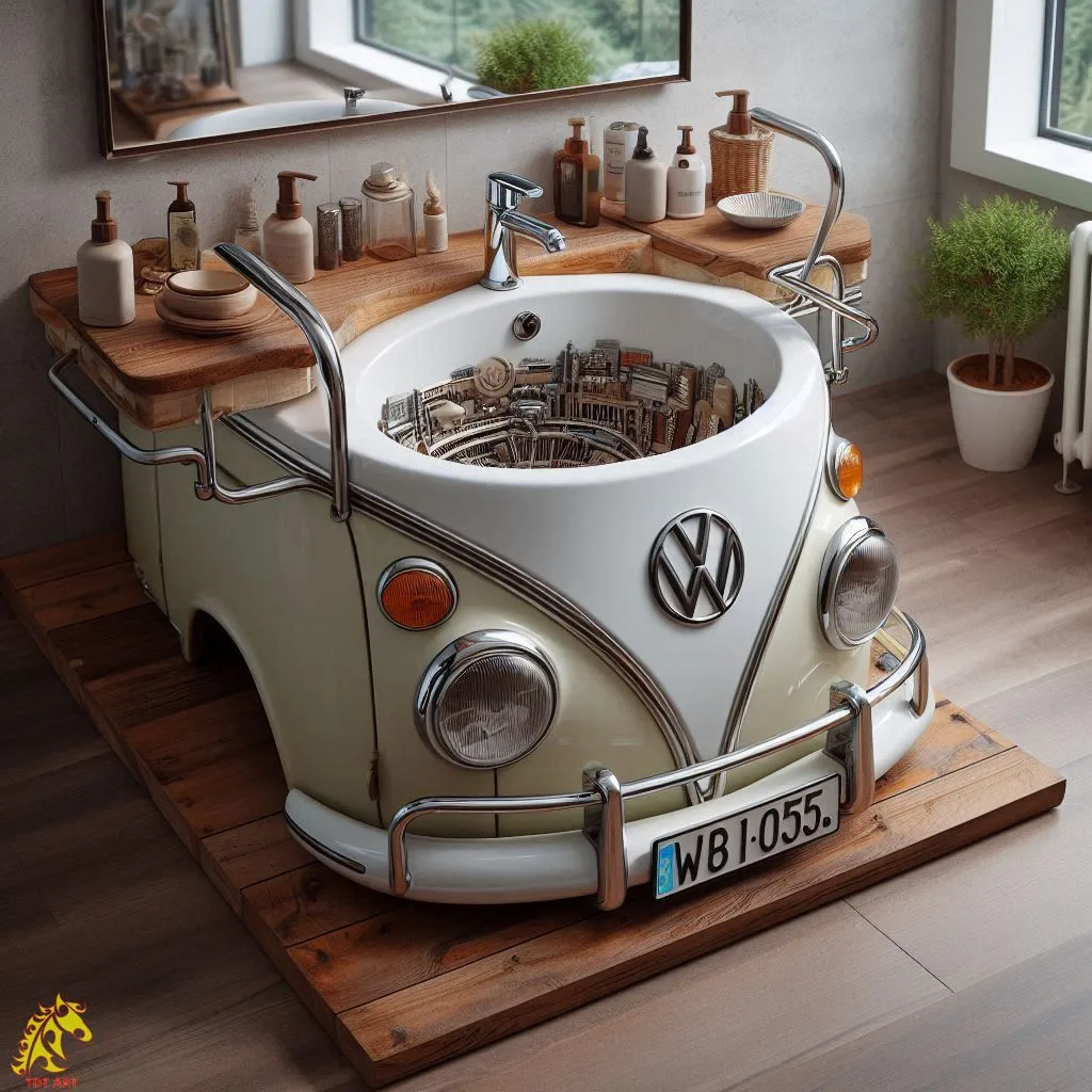 Volkswagen Inspired Lavabo Design: Stylish & Functional Fusion