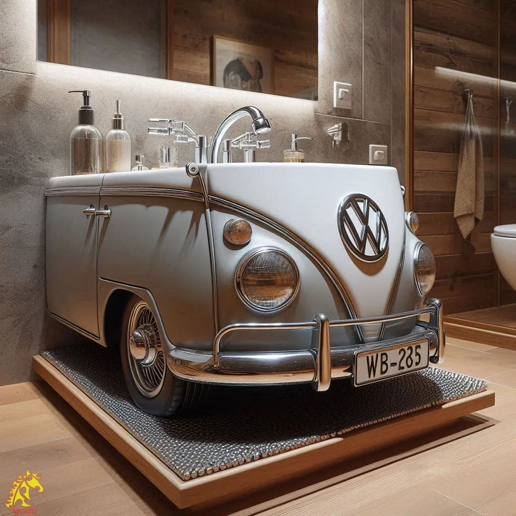 Volkswagen Inspired Lavabo Design: Stylish & Functional Fusion