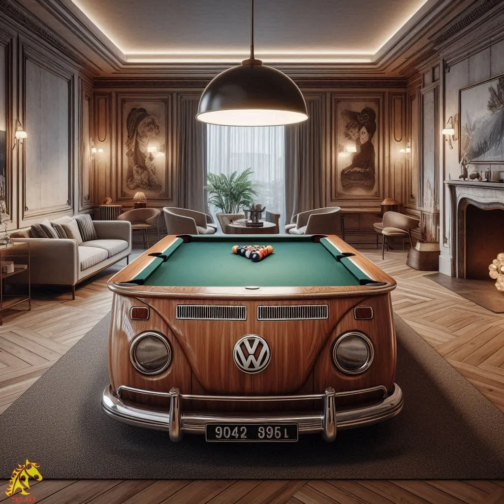 Volkswagen Inspired Pool Table Design: DIY Crafting Tips