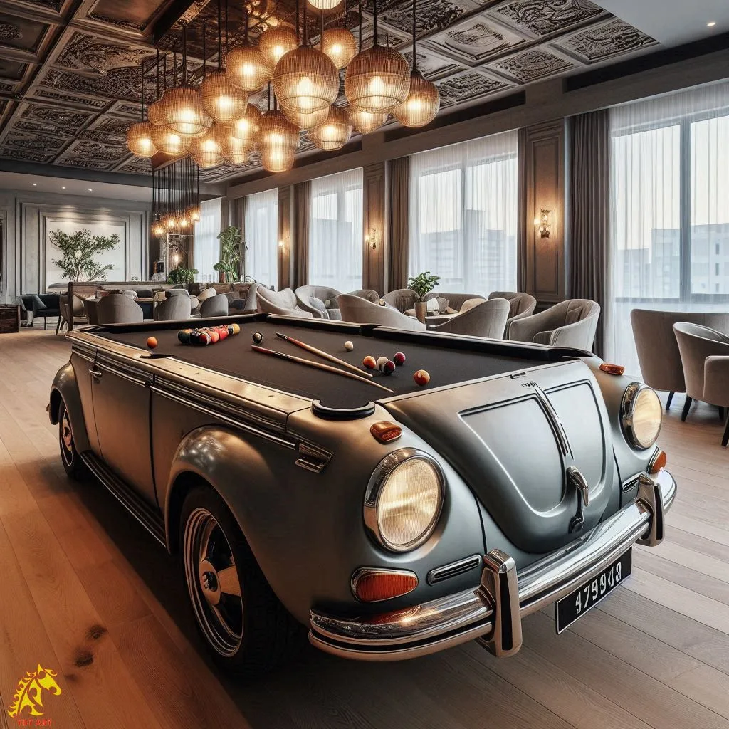 Volkswagen Inspired Pool Table Design: DIY Crafting Tips