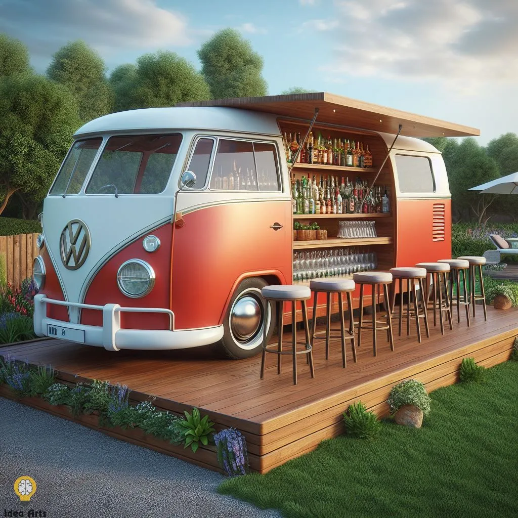 Dreaming of a Volkswagen Bus Outdoor Bar