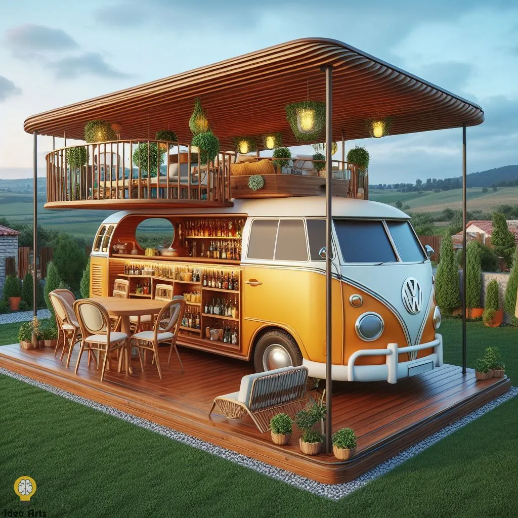 Dreaming of a Volkswagen Bus Outdoor Bar