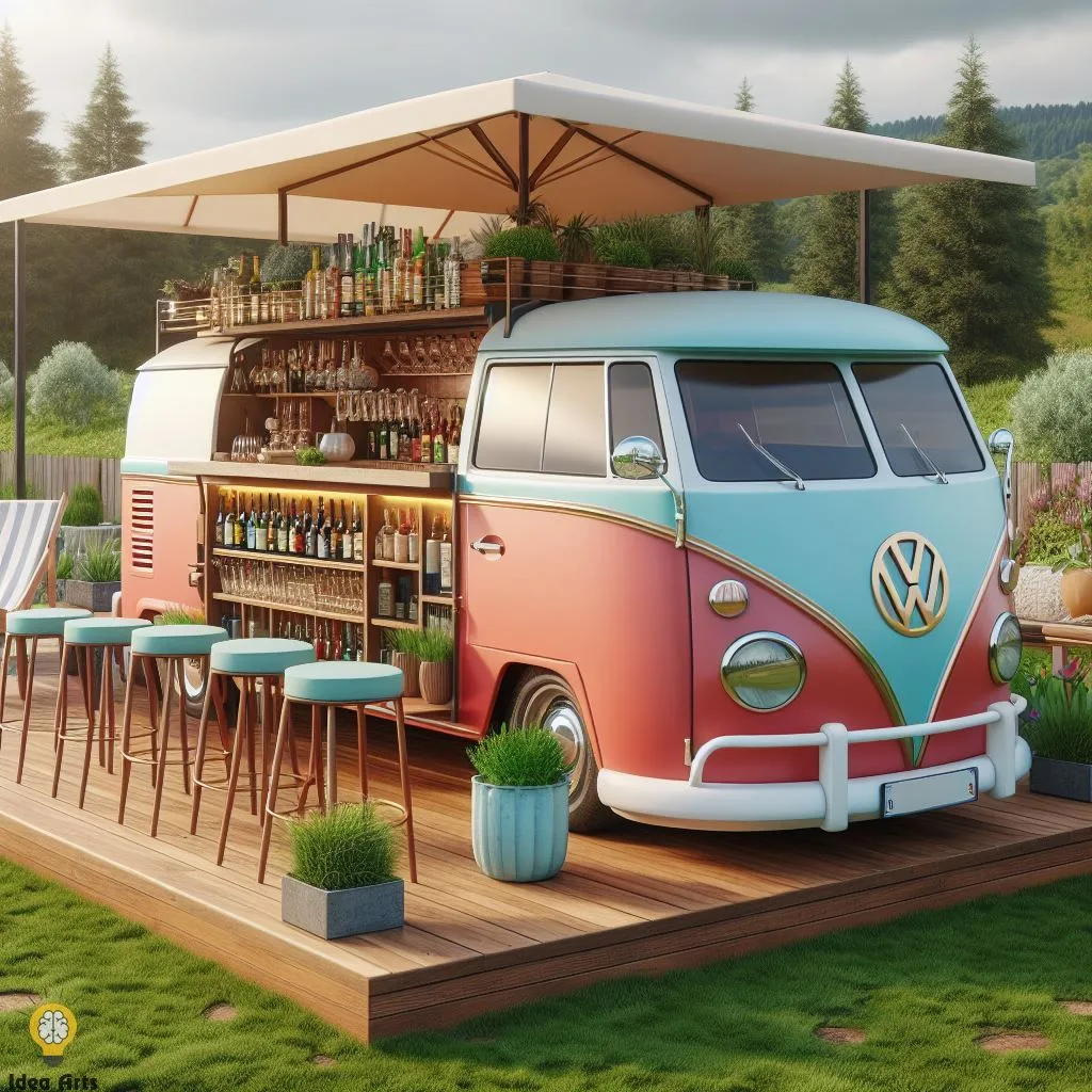 Dreaming of a Volkswagen Bus Outdoor Bar