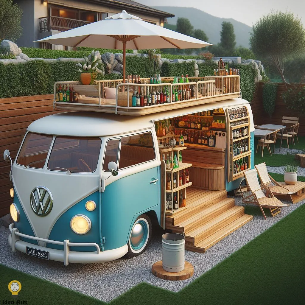 Dreaming of a Volkswagen Bus Outdoor Bar