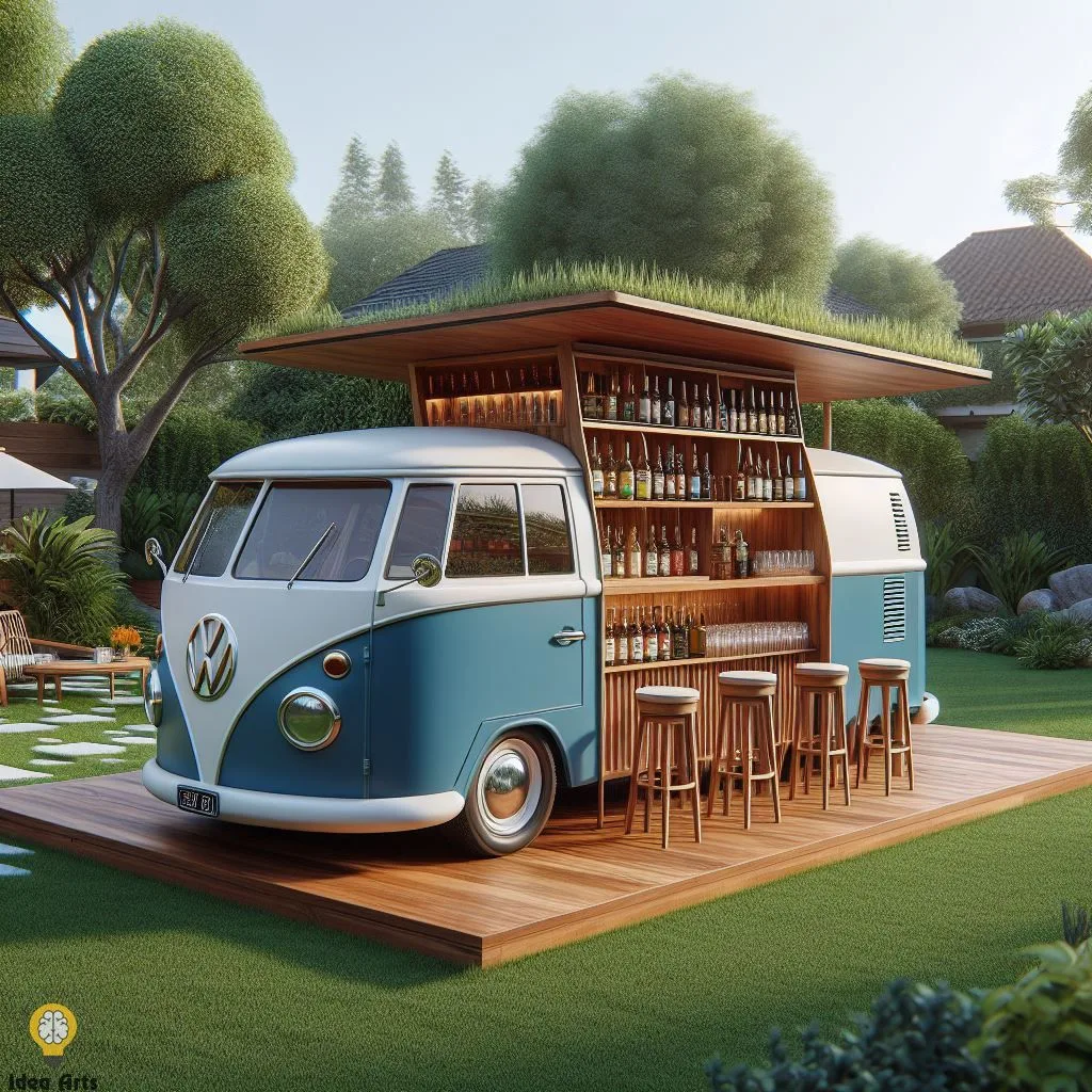 Dreaming of a Volkswagen Bus Outdoor Bar