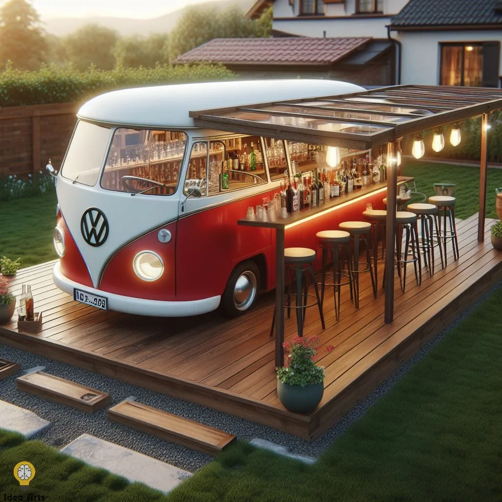 Dreaming of a Volkswagen Bus Outdoor Bar