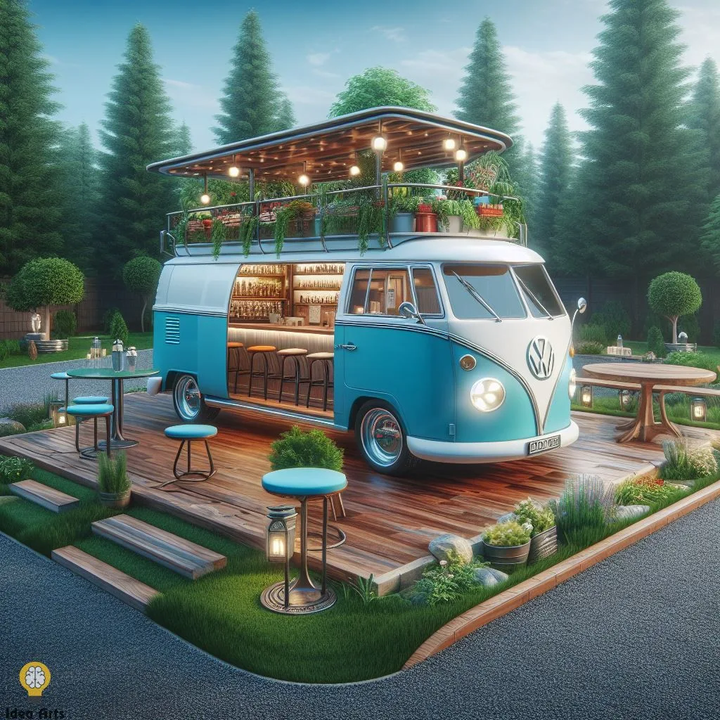 Dreaming of a Volkswagen Bus Outdoor Bar