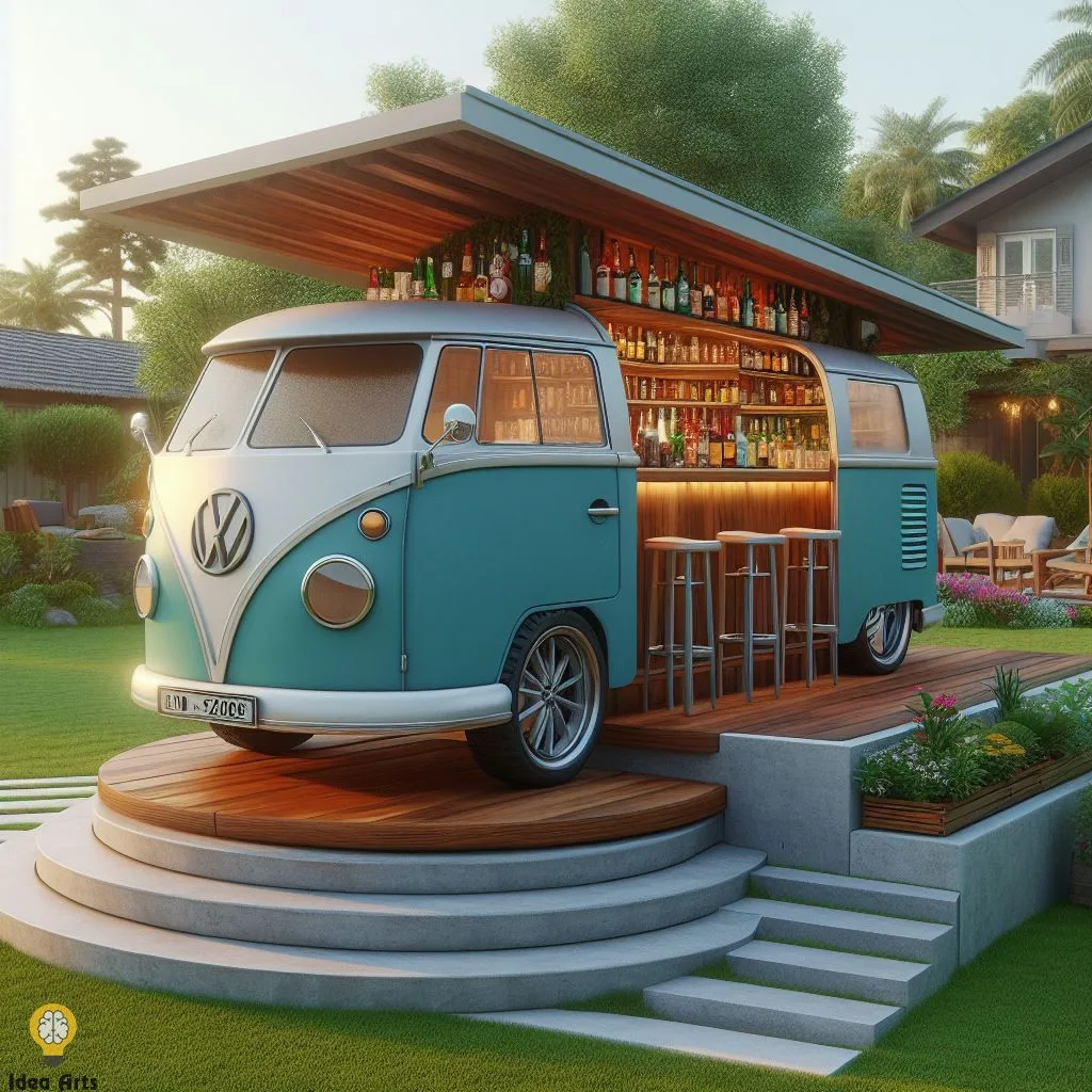 Dreaming of a Volkswagen Bus Outdoor Bar