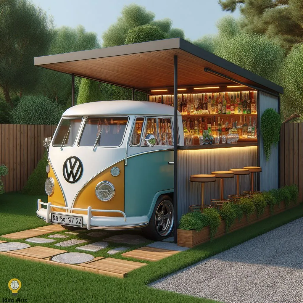 Dreaming of a Volkswagen Bus Outdoor Bar